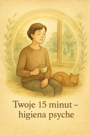 Czas dla siebie – relaks, mindfulness i odpoczynek przy herbacie z kotem