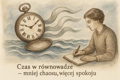 Zarządzanie czasem – planowanie i świadome organizowanie dnia dla większego spokoju