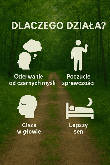 Spacer redukuje stres i poprawia zdrowie psychiczne