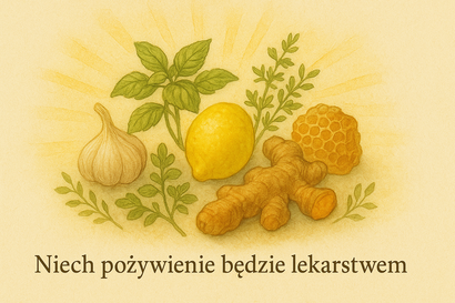 Imbir miód cytryna i zioła – naturalne składniki wspierające odporność i zdrowie