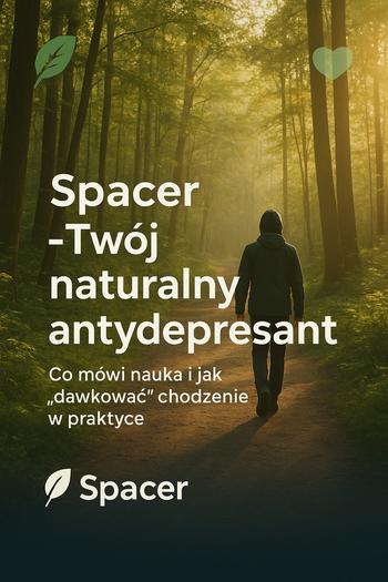 Spacer w lesie jako naturalny antydepresant