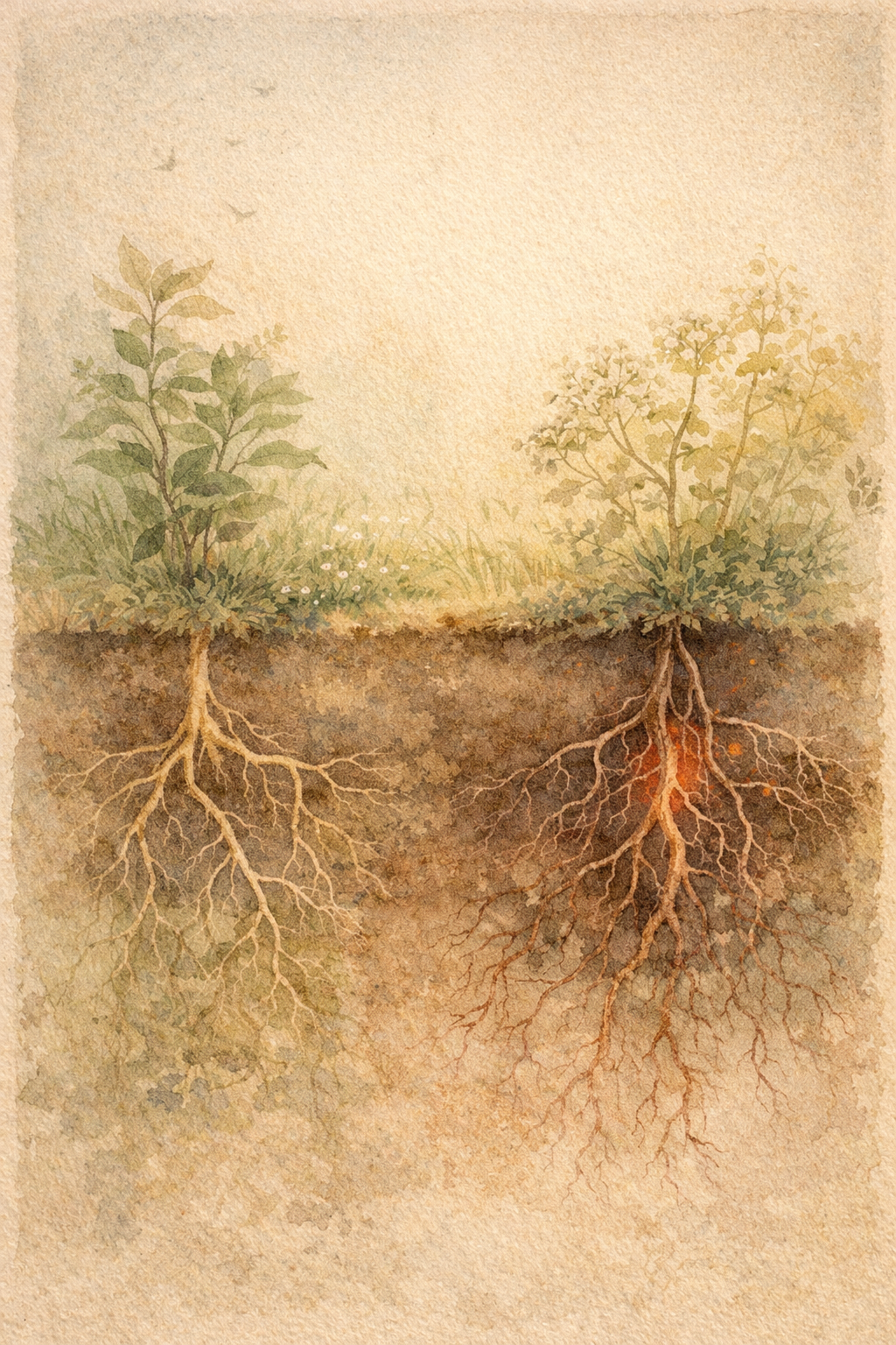 Stres jako najeźdźca – człowiek przed popękanymi murami twierdzy i mroczne cienie